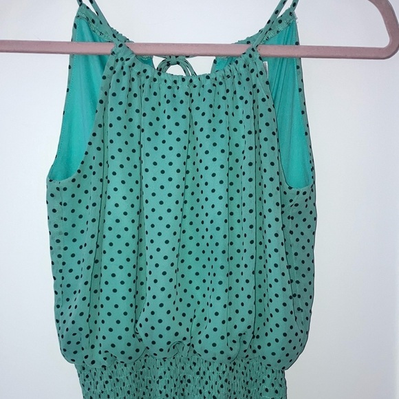 Small Womens breezy Sweet Storm Aqua turquoise dress - Picture 4 of 16